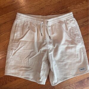 Rhythm Off-White Corduroy Shorts